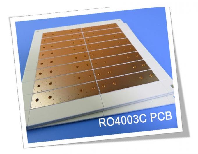 PCB υψηλής συχνότητας Rogers 4003C με το επίστρωμα 8mil, 12mil, 20mil, 32mil και 60mil με το χρυσό βύθισης, το ασήμι και τον κασσίτερο 1