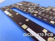 Rogers DiClad 870 PCB Woven Fiberglass ενισχυμένο με PTFE 31mil 93mil 125mil PCB φούρνου μικροκυμάτων