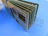 Τυπωμένο PCB πινάκων κυκλωμάτων Rogers TMM3 υψηλή συχνότητα 15mil 30mil 60mil DK3.27 RF με το χρυσό βύθισης