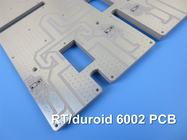 PCB υψηλής συχνότητας Rogers RT/Duroid 6002 με το χρυσό βύθισης επιστρώματος 10mil, 20mil, 30mil και 60mil και το ασήμι βύθισης