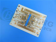 Διπλός πλαισιωμένος RF υψηλής συχνότητας Rogers RO4360 πίνακας κυκλωμάτων PCB 24mil με το χρυσό βύθισης για το επίγειο ραντάρ