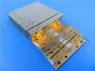 διπλός δευτερεύων άκαμπτος χαλκός 35 πάχος 0.6mm PCB 20mil RTduroid 6035HTC um ασήμι βύθισης