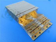 Rogers RO3010 PCB Διπλής όψης κεραμικά γεμάτα PTFE PCB πάχος 2,7 mm με HASL