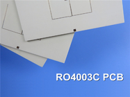 Διπλής όψης άκαμπτα-ελαστικά PCB κατασκευασμένα με RO4003C με ζεστό αέρα συγκόλληση πράσινη μάσκα συγκόλλησης για κεραίες POS