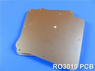RO3010 PCB 4 στρώματα 2.7mm Χωρίς τυφλά μέσα επιχρισμένα με εξωτερικά στρώματα Cu βάρος
