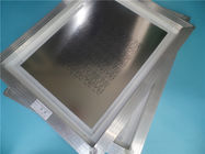 Το διάτρητο λέιζερ SMT έκανε το φύλλο αλουμινίου ανοξείδωτου 0.12mm με 520 X 420mm πλαίσιο αργιλίου