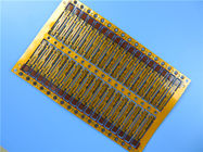 Συγκεντρωμένο εύκαμπτο PCB που στηρίζεται σε 0.15mm Polyimide το (PI) με το χρυσό βύθισης