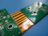 Πολυστρωματικό εύκαμπτο PCBs 4 στρώμα άκαμπτος-ευκίνητο PCBs με 1.6mm Fr4 &amp;0.2mm Polyimide PCBs