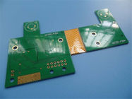 Πολυστρωματικό εύκαμπτο PCBs 4 στρώμα άκαμπτος-ευκίνητο PCBs με 1.6mm Fr4 &amp;0.2mm Polyimide PCBs