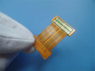 Το αξιόπιστο Double-sided εύκαμπτο λέιζερ πινάκων PCBs έκοψε τον πίνακα Polyimide PCBs δειγμάτων με το χρυσό βύθισης