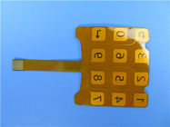 Ενιαίο πλαισιωμένο εύκαμπτο PCBs έκανε στο υλικό pi με την ταινία της 3M και το χρυσό βύθισης για την εφαρμογή αριθμητικών πληκτρολογίων