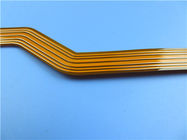 Διπλό εύκαμπτο PCB στρώματος που στηρίζεται σε Polyimide με 2 oz χαλκού και χρυσός βύθισης για το βιομηχανικό έλεγχο