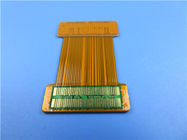 Διπλός πίνακας PCB στρώματος εύκαμπτος με καλυμμένο το χρυσός λέιζερ που κόβεται για το δείγμα FPC