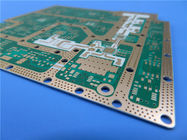 Rogers 6035 PCB υψηλής συχνότητας που στηρίζονται στο διπλό πλαισιωμένο πυρήνα 20mil με το χρυσό βύθισης για τους ενισχυτές δύναμης