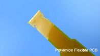 Επίπεδο ενιαίο πλαισιωμένο εύκαμπτο τυπωμένο κύκλωμα λουρίδων PFC με το χρυσό βύθισης για τη ζώνη επαφών
