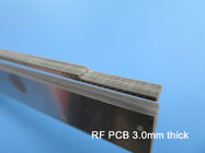PCB υψηλής συχνότητας PTFE που στηρίζεται στον πίνακα PCB 3.0mm F4B RF για την κεραία μπαλωμάτων