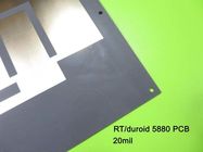 RT/Duroid 5880 PCB υψηλής συχνότητας 20mil 0.508mm Rogers για τα συστήματα ραντάρ