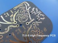 Η Taconic υψηλή συχνότητα tlx-6 τύπωσε τον πίνακα κυκλωμάτων tlx-6 RF PCB 62mil 1.575mm με το χρυσό βύθισης