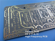 Η Taconic υψηλή συχνότητα tlx-6 τύπωσε τον πίνακα κυκλωμάτων tlx-6 RF PCB 62mil 1.575mm με το χρυσό βύθισης