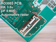 2-στρώμα Rogers PCB υψηλής συχνότητας Rogers RO3003 3003 PCB μικροκυμάτων πινάκων DK3.0 DF 0,001 10mil Cirucit
