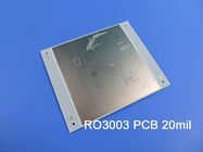 2-στρώμα Rogers PCB μικροκυμάτων Rogers RO3003 3003 PCB υψηλής συχνότητας πινάκων κυκλωμάτων 20mil DK3.0 DF 0,001