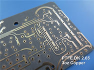 F4B PCB PCB PTFE RF υψηλής συχνότητας που στηρίζεται σε 1.60mm πυκνά με το χρυσό, το ασήμι, τον κασσίτερο και OSP βύθισης