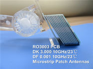 Rogers παχύς χρυσός, ασήμι και κασσίτερος βύθισης επιστρώματος 3003 PCB RO3003 υψηλής συχνότητας PCB 10mil, 20mil, 30mil και 60mil