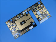 RF-35 PCB High Frequency Printed Circuit Circuit Board 30mil 1.524mm Διπλής Όψης με Immersion Gold και Black Solder Mask