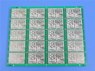 4 PCB υψηλής συχνότητας στρώματος που στηρίζεται στον πυρήνα 2 10mil RO4350B με το χρυσό βύθισης για το ασύρματο σύστημα κεραιών