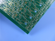 PCB υψηλός-Tg που στηρίζεται σε TU-768 με 1.2mm την παχιά επιστρώματος μάσκα ύλης συγκολλήσεως βύθισης χρυσή και πράσινη για τους βιομηχανικούς κεντρικούς υπολογιστές