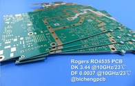 Τυπωμένο PCB κεραιών πινάκων κυκλωμάτων Rogers RO4535 υψηλή συχνότητα 60mil 30mil 20mil RO4535 με το χρυσό βύθισης, ασήμι, κασσίτερος