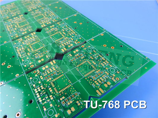 TU-768 PCB 2-στρώμα 0,8mm βύθισμα χρυσού