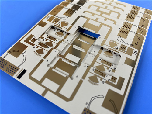 τελευταία εταιρεία περί Wangling High-Dk 4.4 TP440 laminate fabircate PCB for Miniaturized Antenna and Aerospace Applications