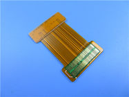 Διπλός πίνακας PCB στρώματος εύκαμπτος με καλυμμένο το χρυσός λέιζερ που κόβεται για το δείγμα FPC