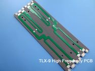Taconic PCB υψηλής συχνότητας που στηρίζεται σε tlx-9 62mil 1.575mm με το ασήμι βύθισης για τους αναμίκτες, τους θραύστες, τα φίλτρα &amp; τους συνδυαστές