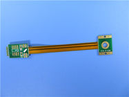 Άκαμπτος-ευκίνητο PCBs που στηρίζεται σε FR-4 και Polyimide με την πράσινη μάσκα ύλης συγκολλήσεως και το χρυσό βύθισης για το σύστημα τηλεμετρίας