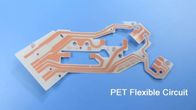 Εύκαμπτο τυπωμένο κύκλωμα FPC που στηρίζεται στη διαφανή PET για τη χωρητική οθόνη αφής