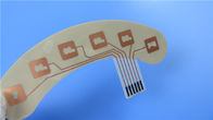 Εύκαμπτο τυπωμένο κύκλωμα που στηρίζεται στη διαφανή PET FPC με την κόλλα της 3M για το λεπτό διακόπτη