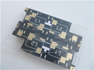 PCB υψηλής συχνότητας PTFE που στηρίζεται σε 1.6mm DK2.65 F4B με το χρυσό βύθισης για τους συζευκτήρες