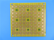 Πολυστρωματικό λεπτό PCB πίνακας 0.5mm PCB 4-στρώματος λεπτός με το χρυσό βύθισης