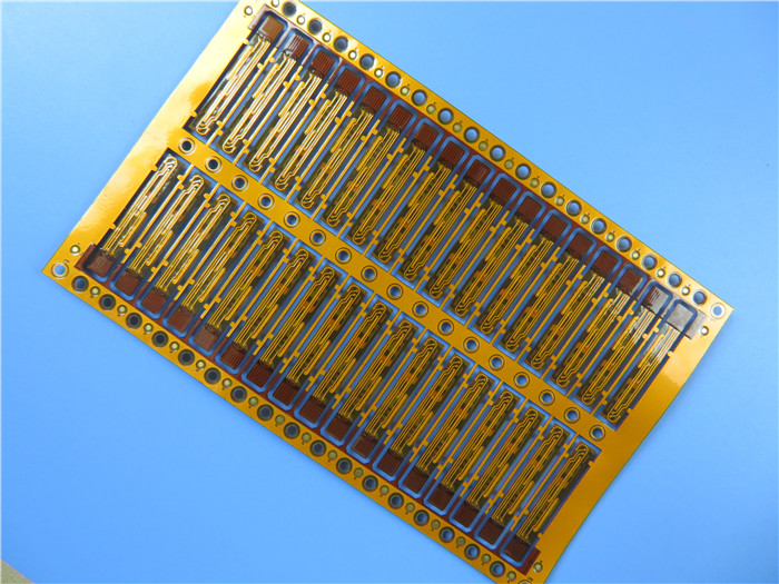 Συγκεντρωμένο εύκαμπτο PCB που στηρίζεται σε 0.15mm Polyimide (pi) Με το χρυσό βύθισης για το φορητό ηχητικό σύστημα