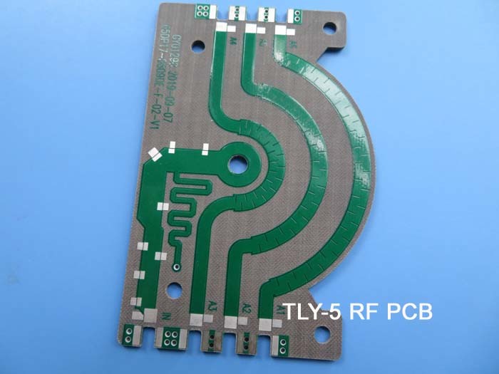 Tly-5, tly-5-λ, Taconic PCB υψηλής συχνότητας tly-3FF επίστρωμα tly-3, με HASL, χρυσός βύθισης, OSP και κασσίτερος
