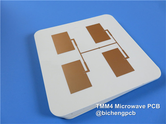 Rogers TMM4 PCB 2 στρώσεων 25mil υλικό μικροκυμάτων για εφαρμογές σε λωρίδες και μικρογραφίες