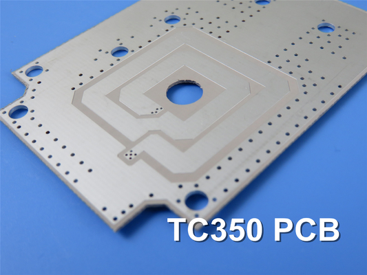 Τα laminates Rogers TC350 είναι υποστρώματα κυκλωτικών κυκλωμάτων 2 στρώσεων PCB 20mil με επίπεδο συγκόλλησης με θερμό αέρα (HASL)