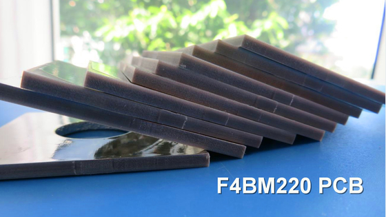 F4BM PCB υψηλής συχνότητας με 0,5oz 1oz 2oz χαλκό και HASL επιφάνεια φινίρισμα