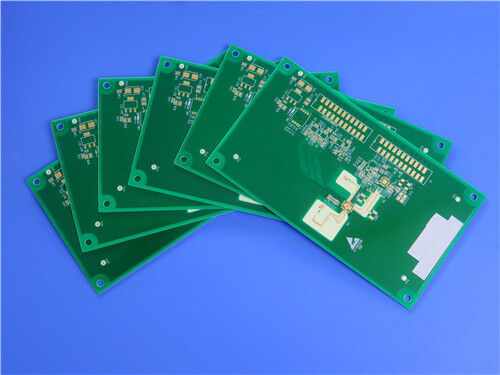 8 στρώματα υβριδικών PCB υψηλής συχνότητας ∙ RO4003C (Rogers) + S1000-2M (Shengyi) με τυφλές και γεμάτες ρητίνη ζώνες