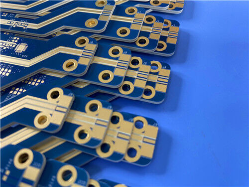 4 στρώματα υβριδικών PCB υψηλής συχνότητας   Rogers RT/duroid 6202 + FR-4 με Via-in-Pad & IPC Class 3
