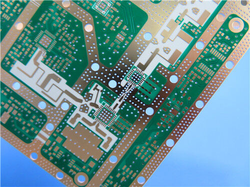 Εκτύπωση πλακέτας τυπωμένου κυκλώματος (PCB) 2 στρώσεων πάχους 12mil (ENEPIG) από laminate Rogers RO4360G2, σε συνδυασμό με προεμποτισμένο υλικό RO4400™ και laminates RO4000® χαμηλότερου Dk σε πολυστρωματικές σχεδιάσεις