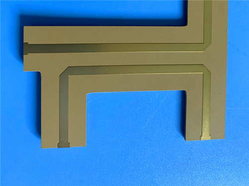 Κεραμικό-γεμισμένο PTFE ελασματοποιημένο TF440 και προσαρμοσμένη άκαμπτη πλακέτα PCB 2 στρώσεων κατασκευασμένη σε υπόστρωμα 25mil με εμβαπτιζόμενο χρυσό