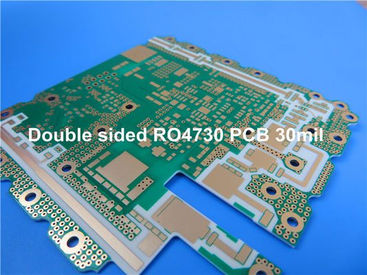 PCB υψηλής συχνότητας RO4730G3 30mil 0.762mm για τις ασύρματες κεραίες τηλεπικοινωνιών